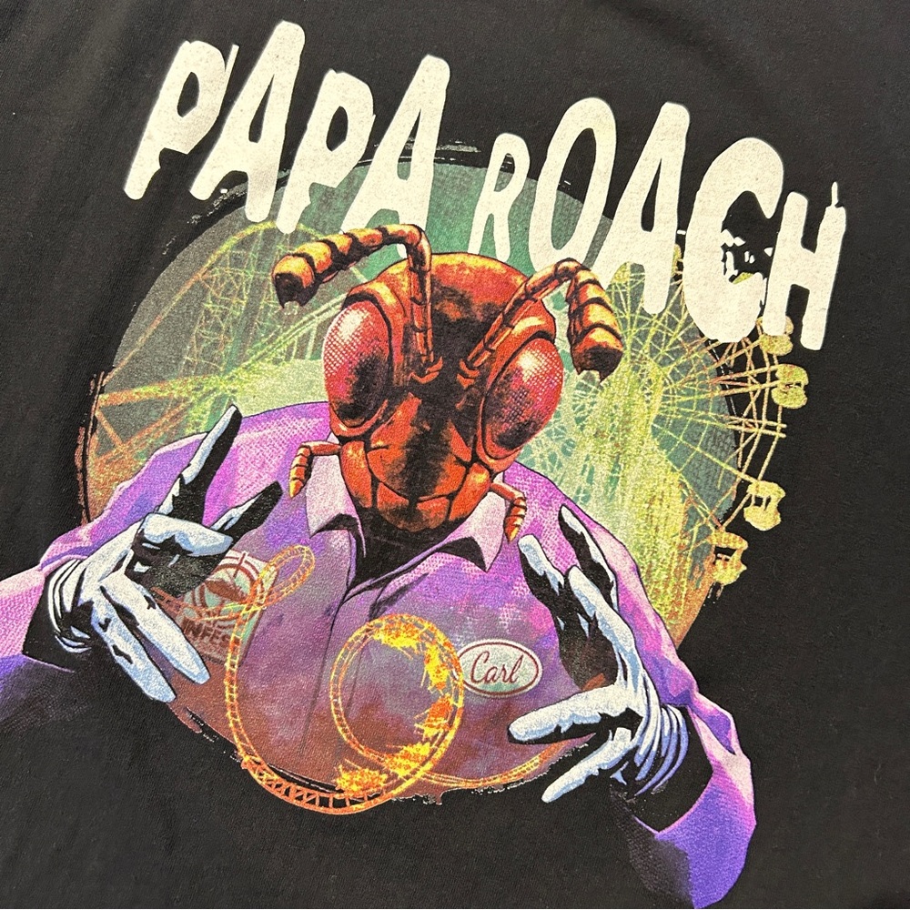 Papa Roach Tour 2022 T Shirt sz 2XL Music Rock Band Tee Clothing Kill The Noise